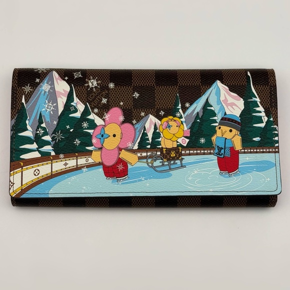 Louis Vuitton Limited Edition 2023 Christmas Vivienne Xmas Damier Ebene Pattern - Picture 1 of 12